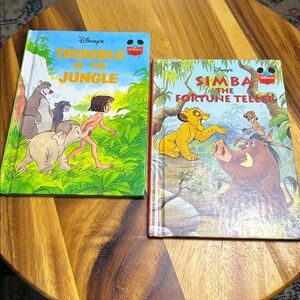 Disney Simba & Jungle Adventure Kids Book Set of 2 –‎ Nostalgic Storybooks